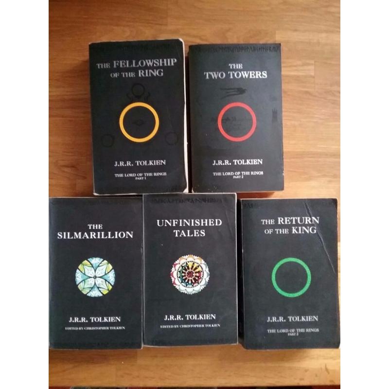 Lord of the rings bookset