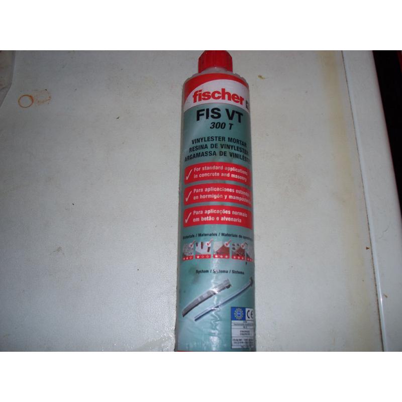 18 TUBES OF FISHER VINYLISTER ADHESIVE MORTAR OFFERS TAKEN REDUCED PRICE