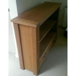 Wooden shelf & drawer unit