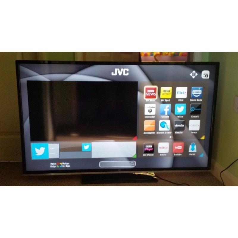 JVC LT-40C750 40'' LED TV SMART TV WI-FI, YOU TUBE , BEST PRICE !!!!