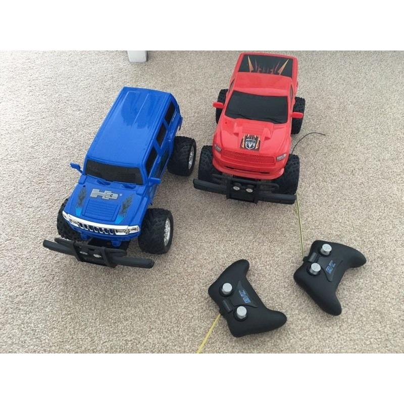 Remote controlled cars