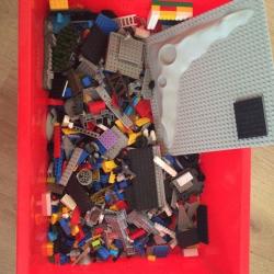 Large box of Lego