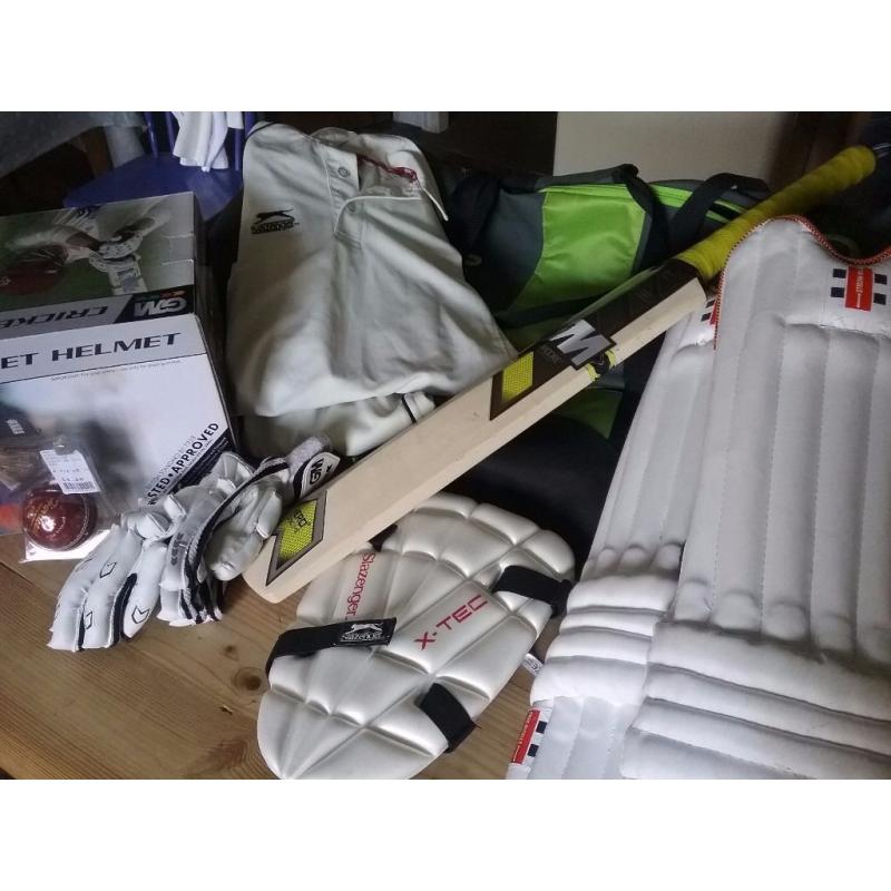 Cricket gear for youth