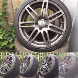 18" Genuine Volkswagen alloy wheels