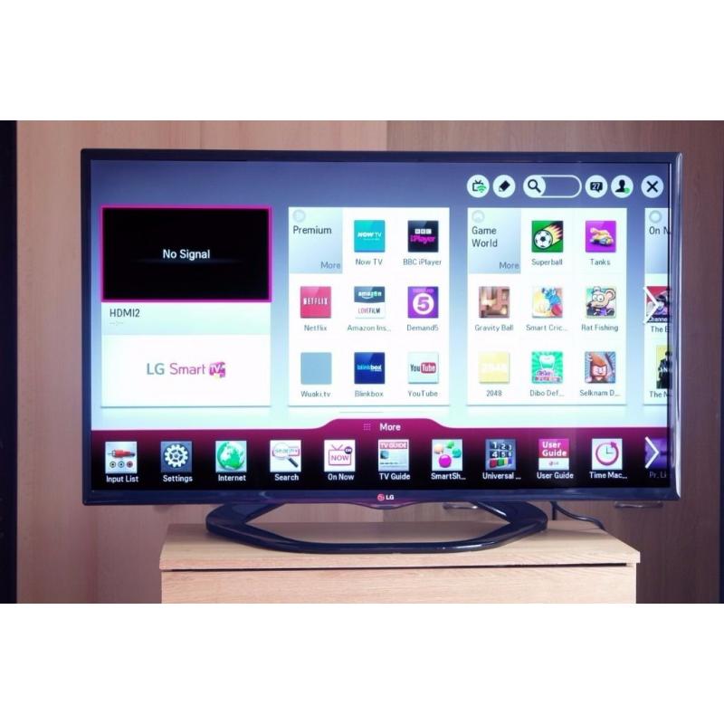 LG 42 inch Full HD LED Smart TV Built in Wi-Fi, Freeview, Freesat HD
