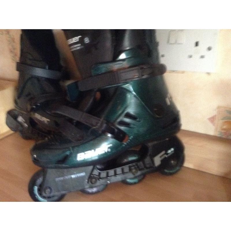 Boys roller blades great condition