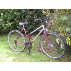 ladies raleigh pioneer 20 inch frame 10 speed,alloy's,lovely bike