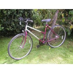 ladies raleigh pioneer 20 inch frame 10 speed,alloy's,lovely bike