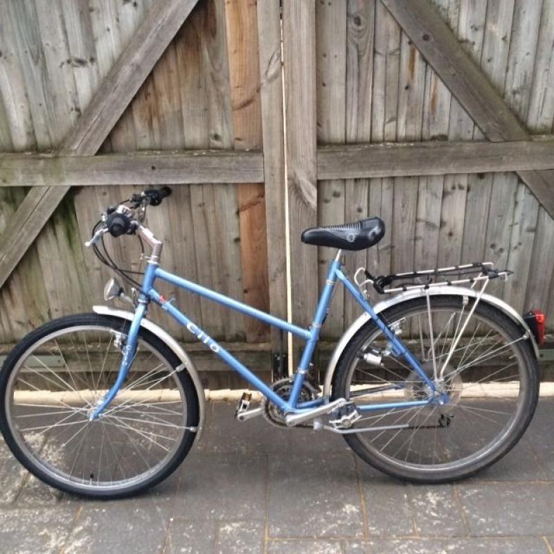 Used, Cilo Hybrid Ladies Bicycle, sorry to see it go 80 pounds or ONO- have upgraded