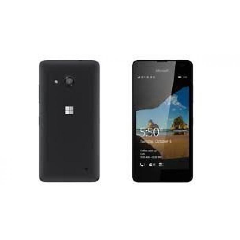 Microsoft lumia 550 in black 32 gb internal staroage