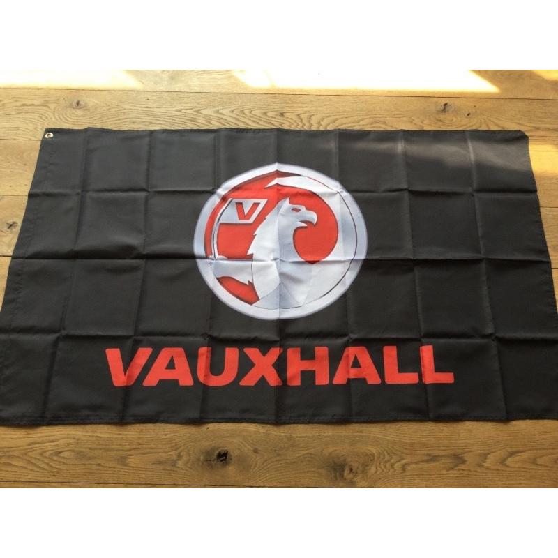Vauxhall workshop flag banner Opel vectra Astra corsa irmscher