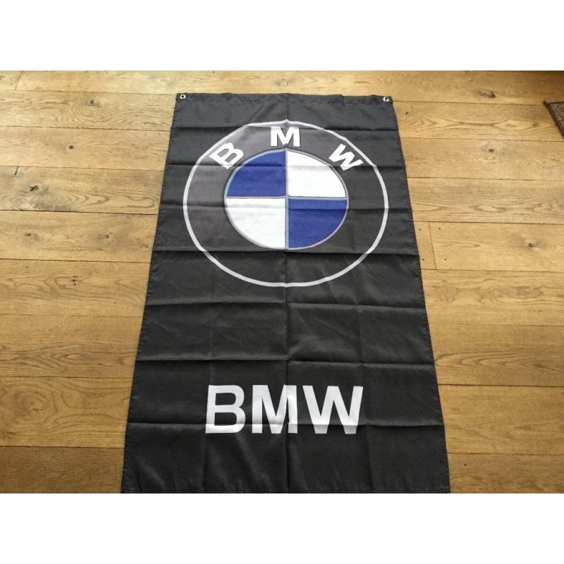 BMW workshop flag banner 1 series 3 series 5 series x3 x5 x6