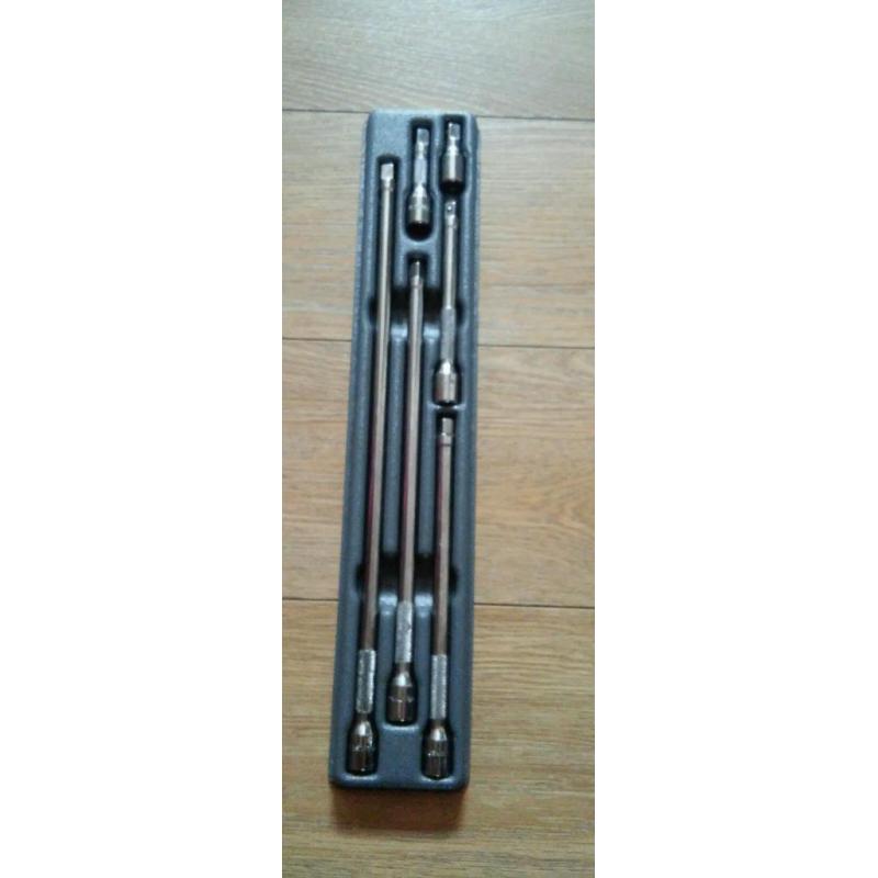 Snap on 1/4 extension bars