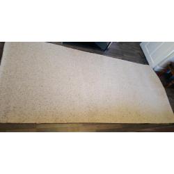 New beige carpet 1.4m x 3m