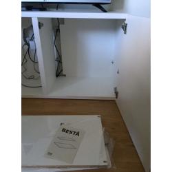 BESTÅ TV bench/ Tv stand, white
