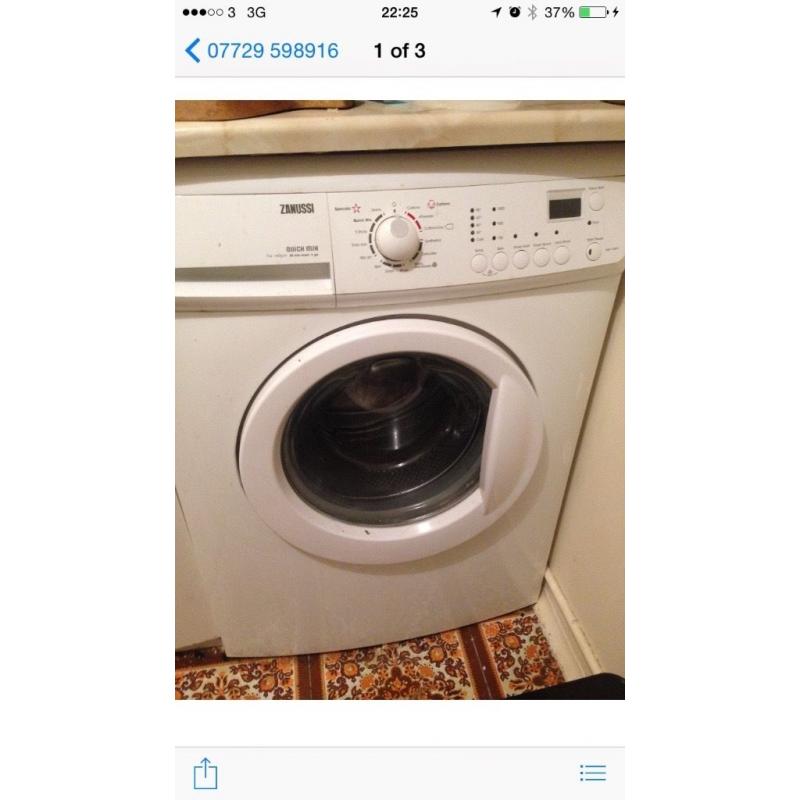 Zanussi Washing machine - 1 year old, perfect condition , bargain price