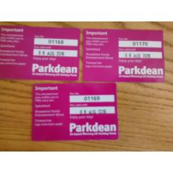 Parkdean (Trecco Bay) 3 Entertainment passes