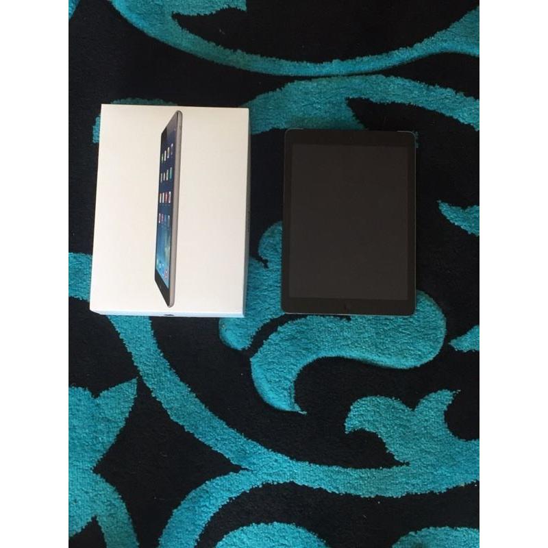 iPad Air 16gb wifi and Cell space grey