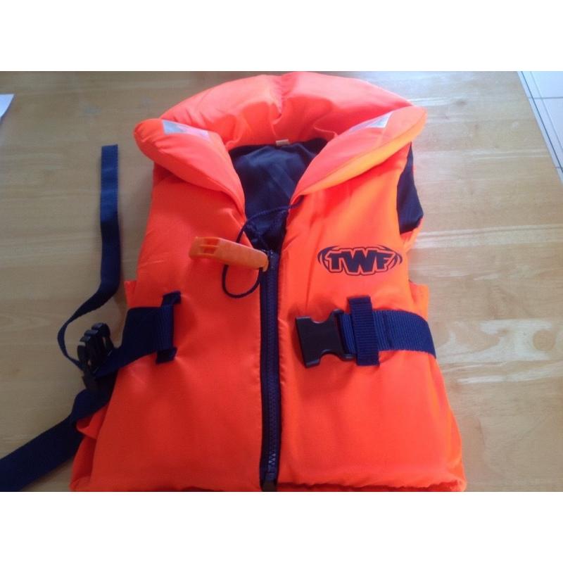 TWF kids lifejacket 100N Buoyancy Aid