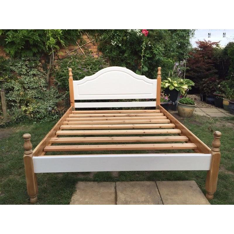 King Size Solid Pine Bed