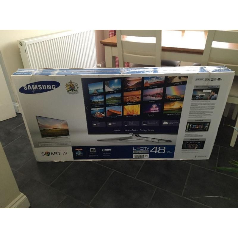 48in SAMSUNG 3D SMART LED TV - FULL HD - WIFI- VOICE CONTROL - FREEVIEW HD -400hz- WARRANTY