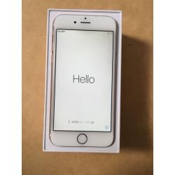 Apple Iphone Gold 6 16GB, Nearly New Condition, Boxed on Vodafone