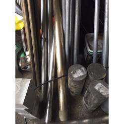 Metal stainless aluminium brass bar round block tube lathe metalwork