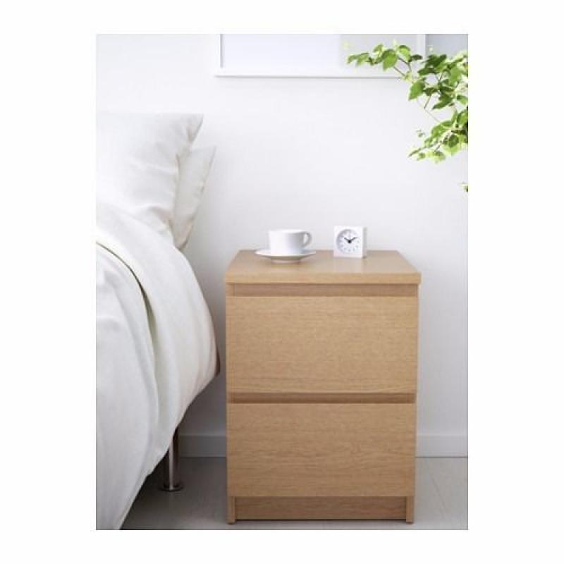 Ikea "MALM" Bedside Cabinet