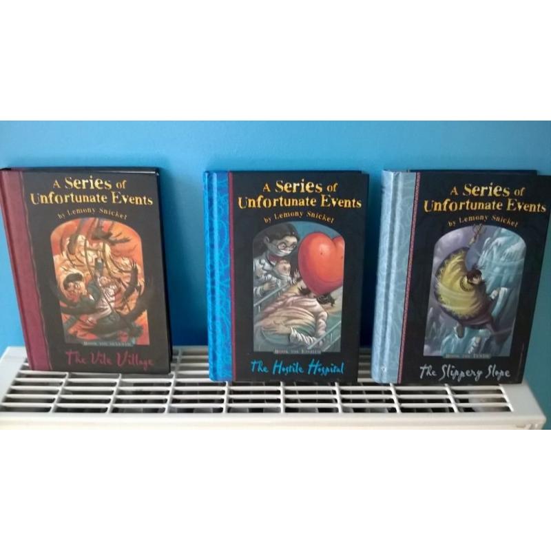 Lemony Snicket A series of unfortunate events 8 books from series