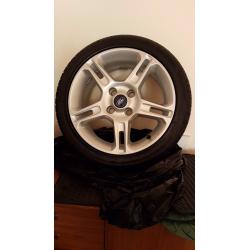 Ford Alloy wheel and Tyre