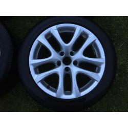Volkswagen scirocco alloy wheels and tyres