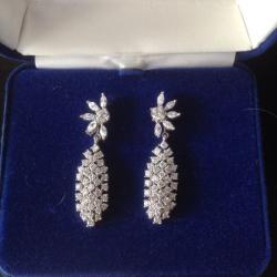 Jacqueline KennedyJFK Waterfall earrings new unused