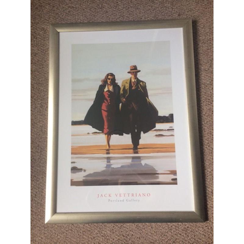 Jack Vettriano "The Road to Nowhere" Print and Frame