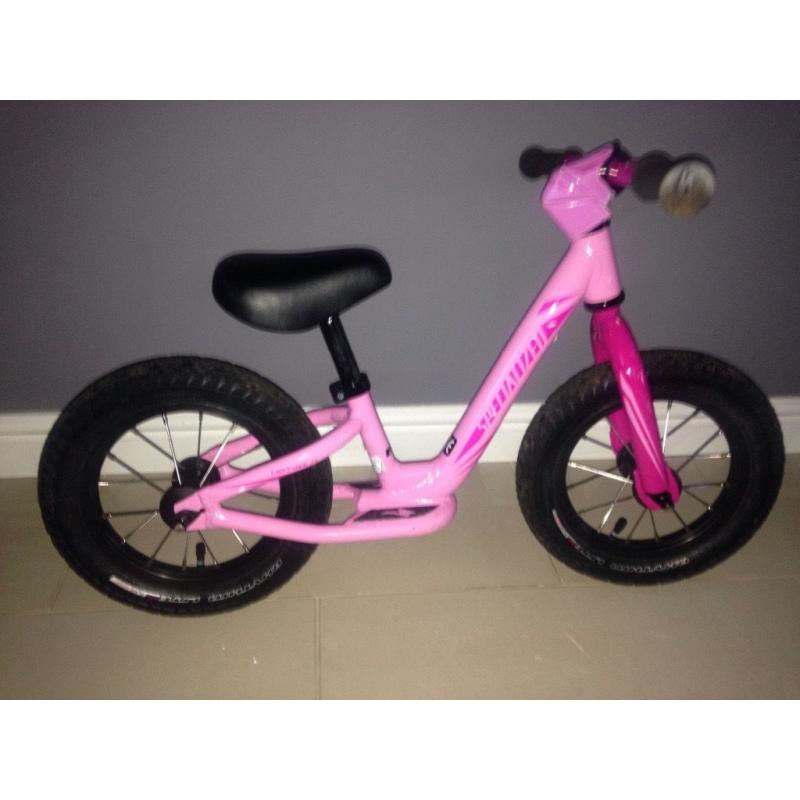 Specialized pink hotrock balance bike