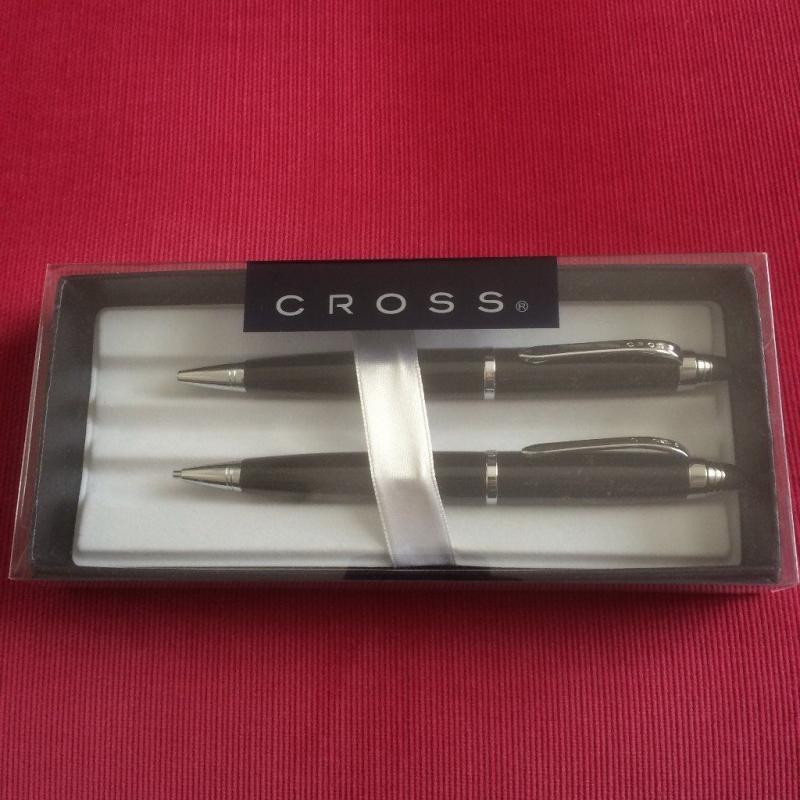 Cross - Miami Black Ballpoint Pen and Mechanical Pencil set