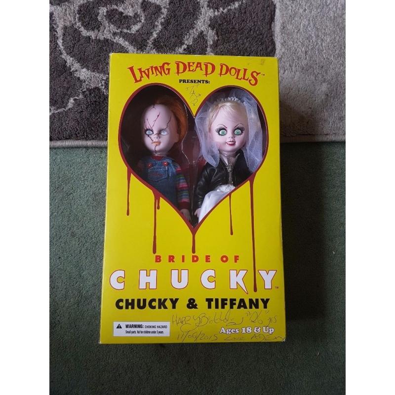 Chucky & tiffany dolls