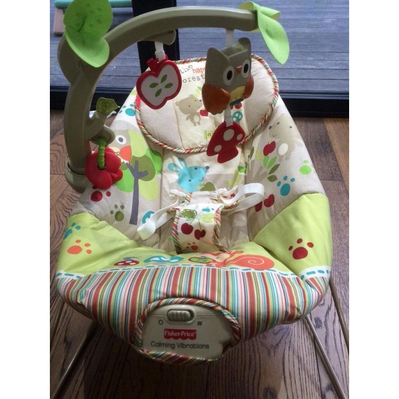 Chair Baby bouncer chair fisher price with vibrate