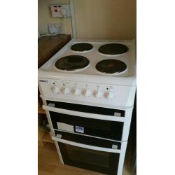 Beko electric oven, hob and grill.