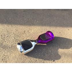 Chrome pink self balance Hoverboard Segway with Samsung battery