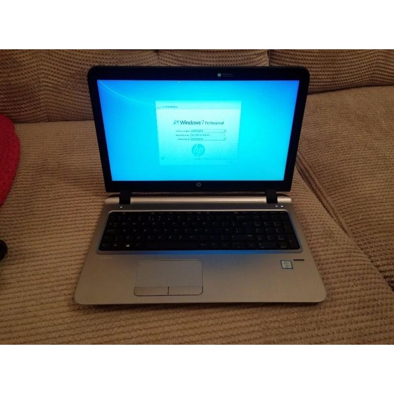New HP ProBook 450 G3 15.6" Laptop - 4GB - 120GB SSD - Core i3-6100U (Latest Gen) - Win 7 Pro or 10