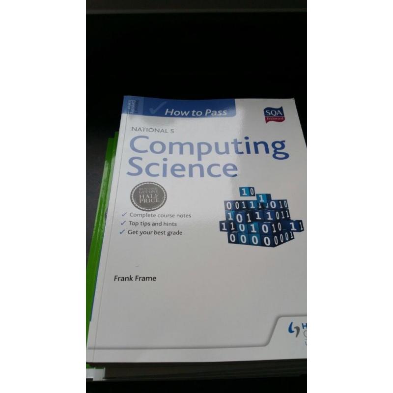 National 5 computing science book