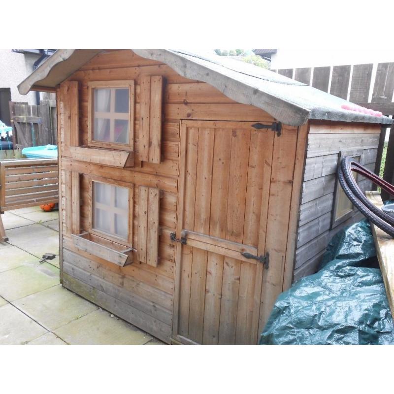 Kid's Wooden Garden Playhouse - SOLD pending collection