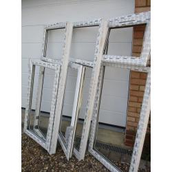 THREE NEW PVC WINDOWS