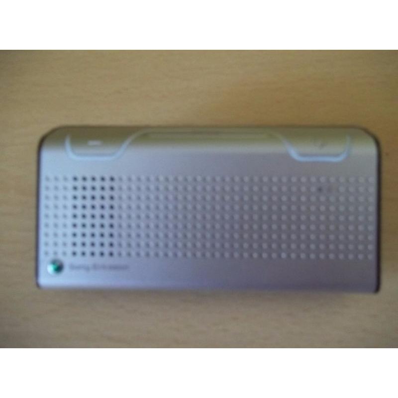 Sony Ericsson Bluetooth hands free