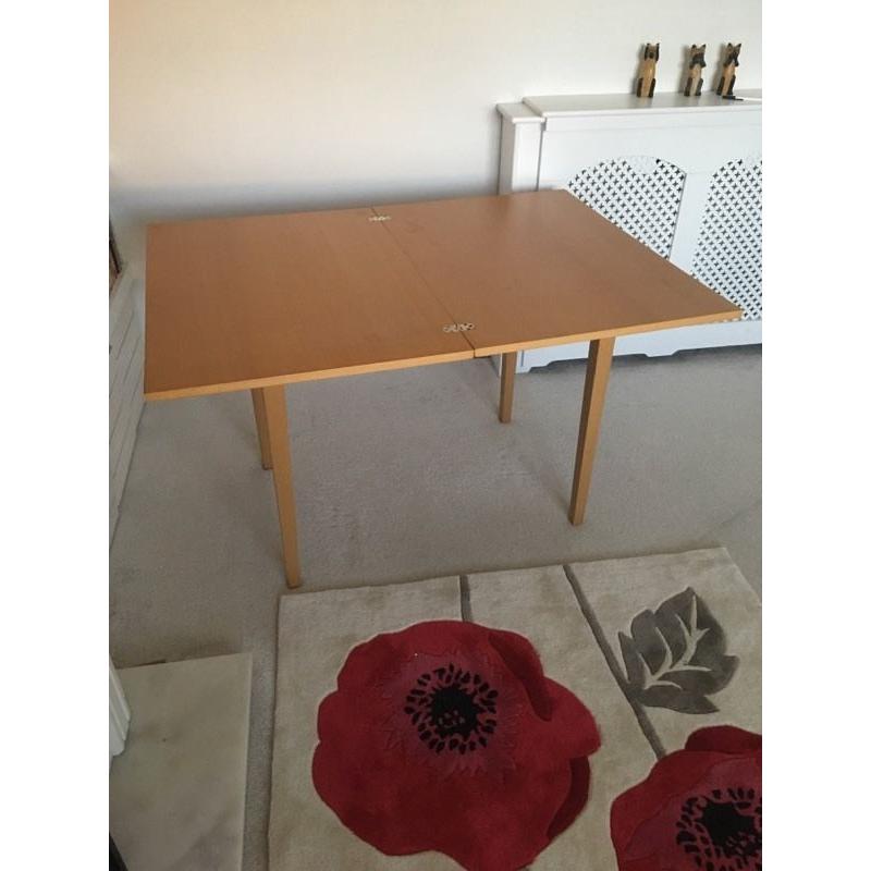IKEA extendable table beech