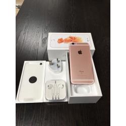 Apple iphone 6s 16gb rose gold unlocked