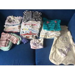 full bag of Baby girls clothes 0-3m