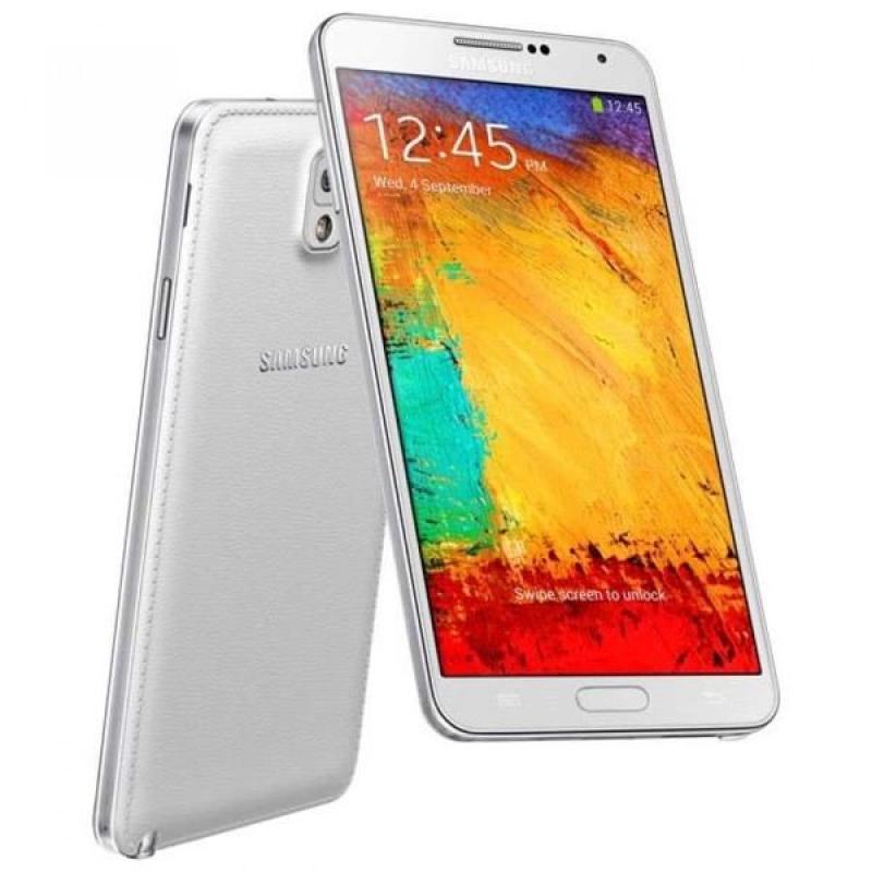 Galaxy note 3 white unlocked very good condition
