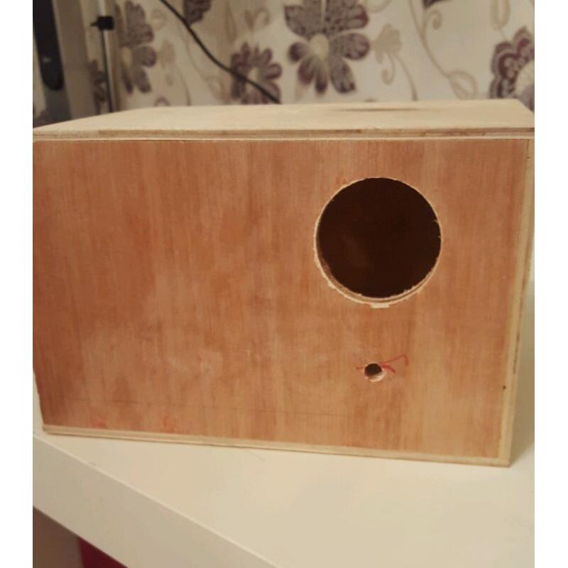 new good quality nest box for budgies