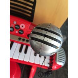 Early learning centre keyboard and microphone